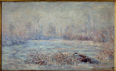Escarcha cerca de Vétheuil en 1880 de Claude Monet