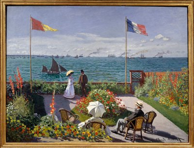 Jardín de Sainte Adresse de Claude Monet
