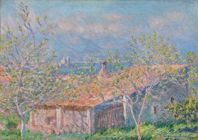 Casa del jardinero en Antibes de Claude Monet