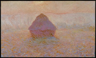 Almiar, sol en la niebla de Claude Monet