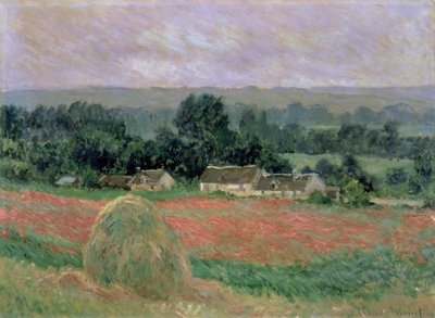 Pajar de Giverny, 1886 de Claude Monet