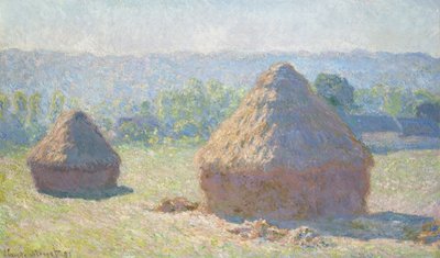 Pajar de la Tarde, 1891 de Claude Monet