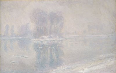 Témpanos de Hielo, 1893 de Claude Monet