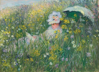 En el prado, 1876 de Claude Monet