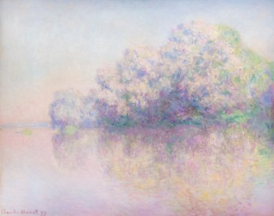 Isla de ortigas de Claude Monet