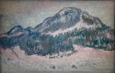 Montaña Kolsaas en Noruega de Claude Monet
