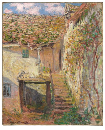 La Escalera, 1878 de Claude Monet
