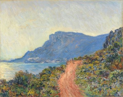 La Corniche cerca de Mónaco. 1884 de Claude Monet