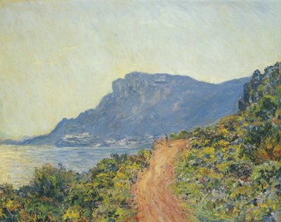 La Corniche, cerca de Mónaco de Claude Monet
