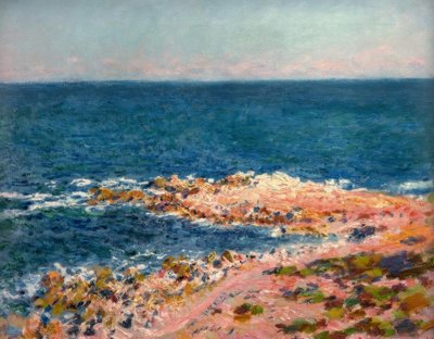 La Gran Azul en Antibes de Claude Monet