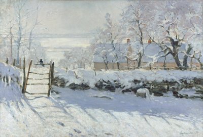 La urraca de Claude Monet