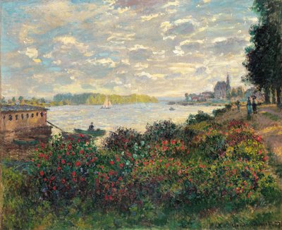 El Sena en Argenteuil de Claude Monet