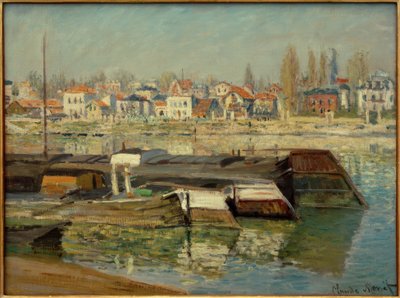 El Sena en Asnières de Claude Monet