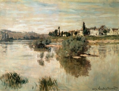 El Sena en Lavacourt de Claude Monet