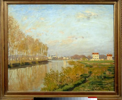 La Seine en Argenteuil de Claude Monet