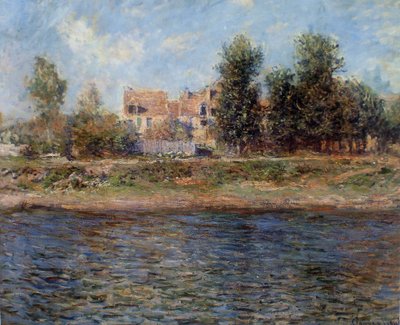 La berge de La Seine, 1880 de Claude Monet
