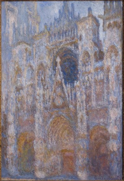 La catedral de Rouen. El portal, sol matinal. armonía de Claude Monet