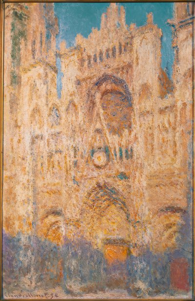 La catedral de Rouen de Claude Monet