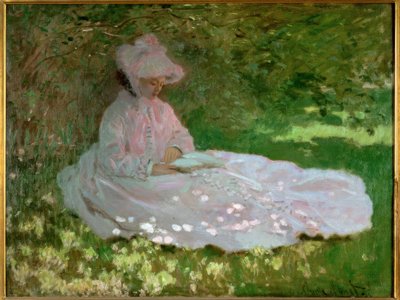 La lectora de Claude Monet