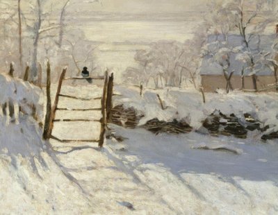 La urraca de Claude Monet