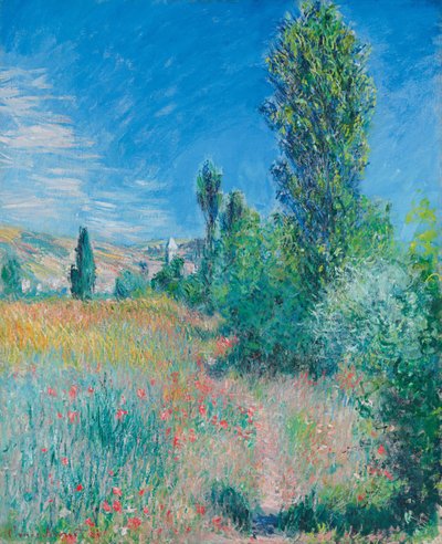 Paisaje en la isla de Saint-Martin, 1881 de Claude Monet