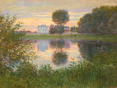 El árbol en bola, Argenteuil de Claude Monet