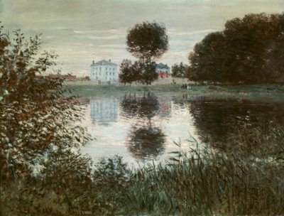 El árbol redondo, Argenteuil de Claude Monet
