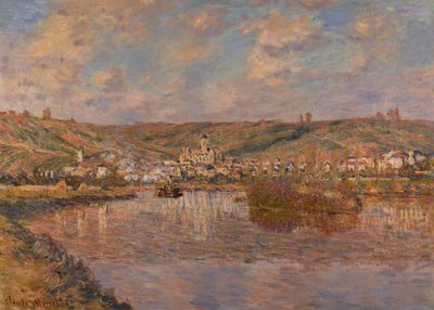 Tarde en Vetheuil de Claude Monet