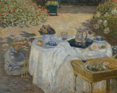 El almuerzo de Claude Monet