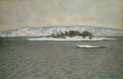 El fiordo de Christiania (Oslo) de Claude Monet