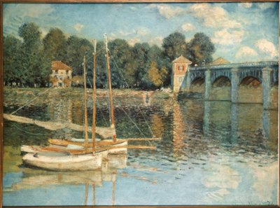 El puente de Argenteuil de Claude Monet