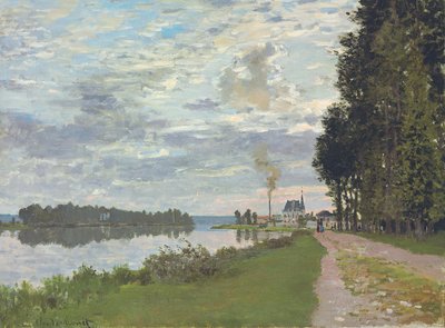 El paseo de Argenteuil de Claude Monet