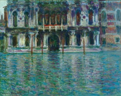 El palacio Contarini de Claude Monet