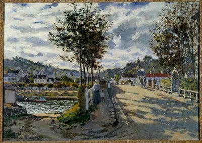 Le pont de Bougival de Claude Monet