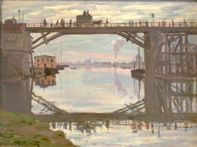 El puente de madera de Claude Monet