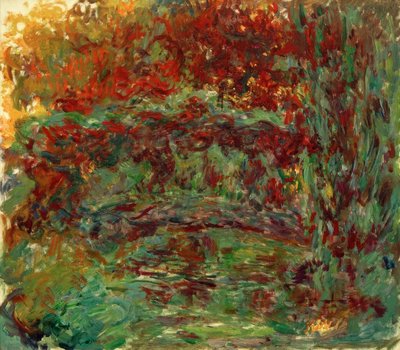 El puente japonés de Claude Monet