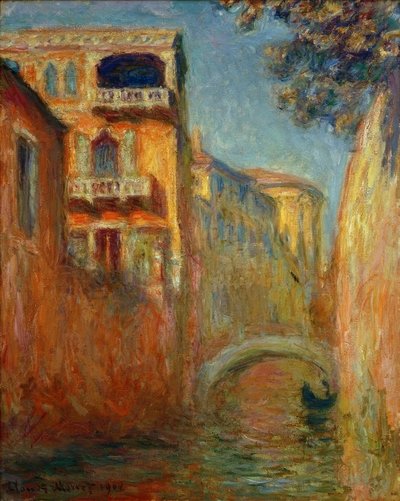 El río de la Salute de Claude Monet