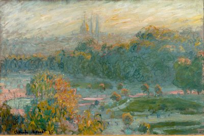 Las Tullerías, estudio de Claude Monet
