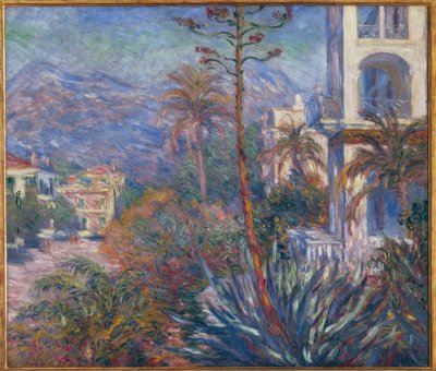 Las Villas de Bordighera de Claude Monet
