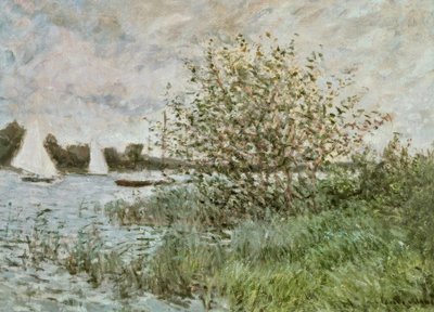 Las orillas del Sena cerca de Argenteuil de Claude Monet