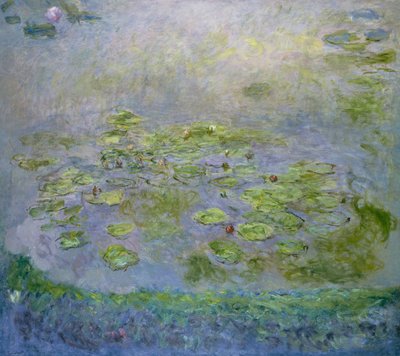 Nenúfares - Pintura de Claude Monet (1840-1926), óleo sobre lienzo de Claude Monet