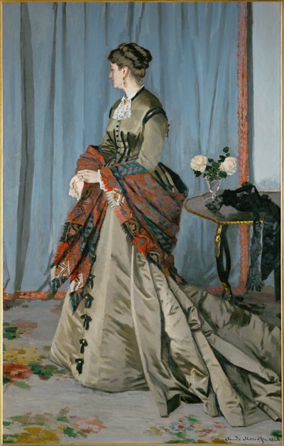 Mme (óleo sobre lienzo) de Claude Monet