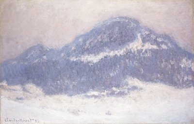 Mont Kolsaas, Clima Nebuloso, 1895 de Claude Monet