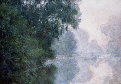 Mañana en el Sena, efecto de niebla, 1897 de Claude Monet
