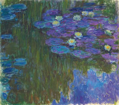 Nenúfares en flor de Claude Monet
