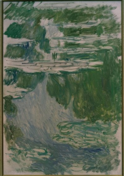 Estudio de nenúfares de Claude Monet