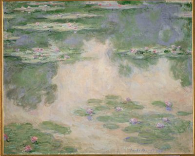 Nympheas (óleo sobre lienzo) de Claude Monet
