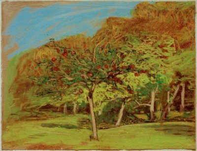 Árboles frutales de Claude Monet