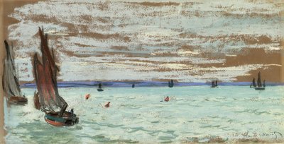 Mar Abierto de Claude Monet