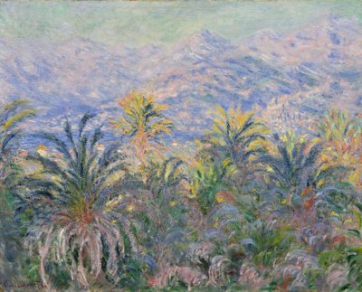 Palmeras en Bordighera de Claude Monet